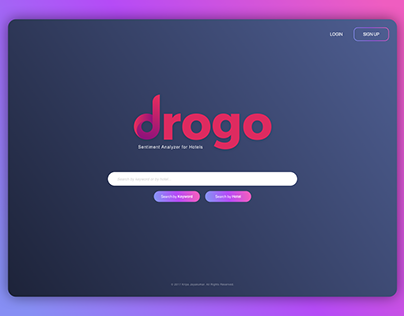 Drogo (UI Design)