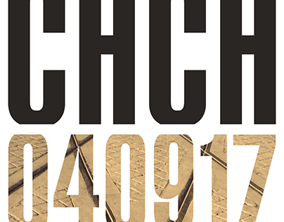 CHCH 040910 - 220217 Type Remembrance Poster Project