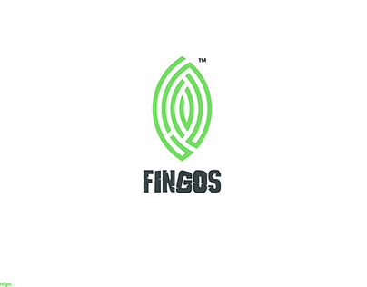 Fingos FingerPrints Security Agency Logo Branding