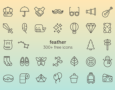 feather - a series for to [icon]
