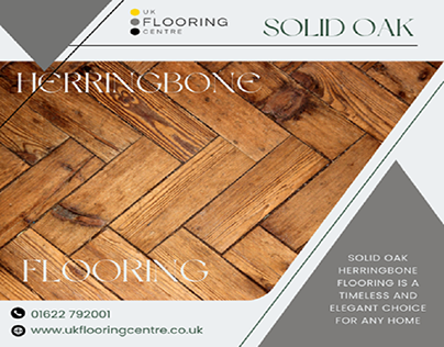 Solid Oak Herringbone Flooring In the UK