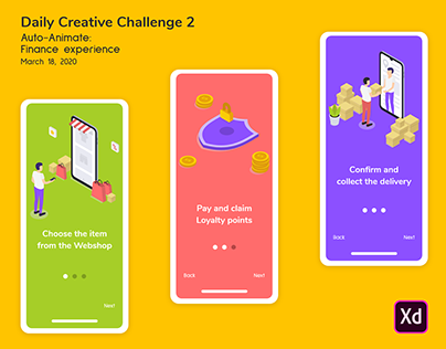 Adobe XD Daily Creative Challenge - 18 March 2020