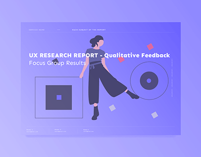 UX Research Report - Qualitative - Focus group Feedback