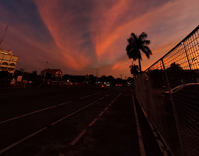 Sunset @Marikina City Hall