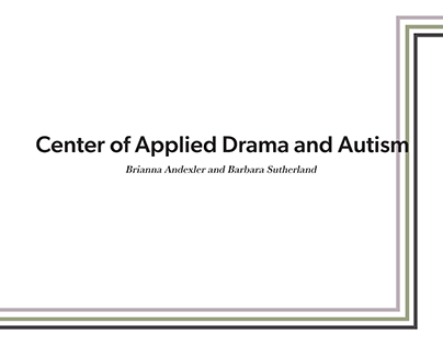 Center of Applied Drama and Autism