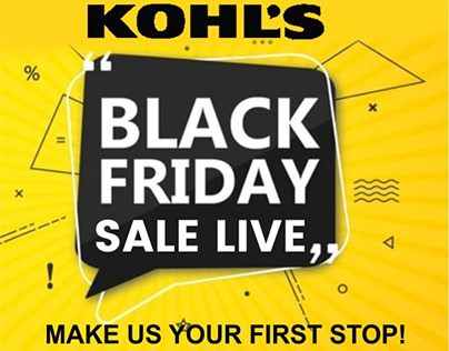 Kohl's Black Friday Sale