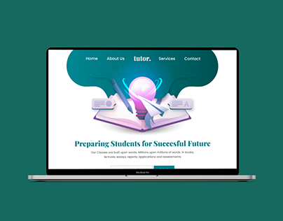 Tuition Classes Landing Page