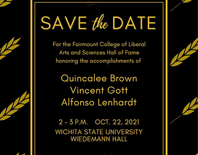 Wichita State: Hall of Fame Save the Date