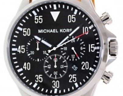 Michael Kors Black Chronograph MK8333 Mens Watch
