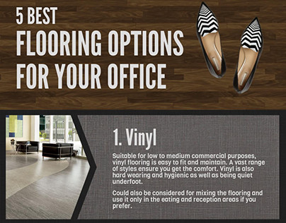 5 Best Flooring Options for Your Office (Infographic)