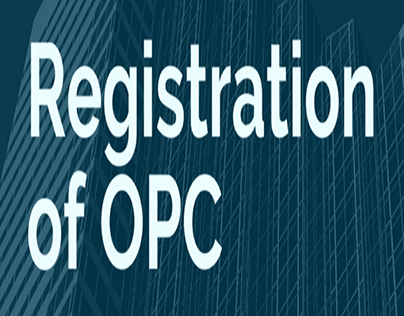 Get all the benefits of OPC registration