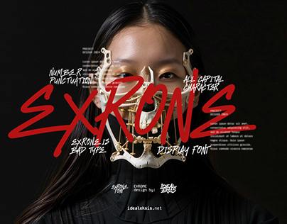 Exrone Display Font