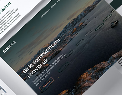 SirkAQ | Visual Identity and Website Design