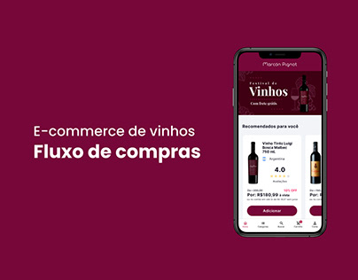 Aplicativo - E-Commerce de Vinhos