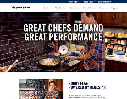 BlueStar Bobby Flay Influencer Campaign