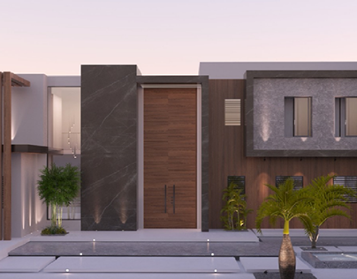 Modern villa option 1