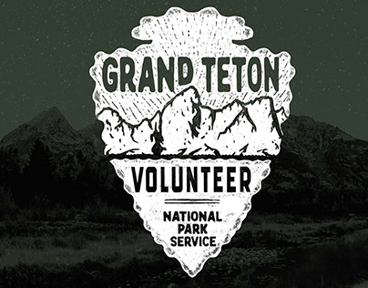 Grand Teton Volunteer Illustration