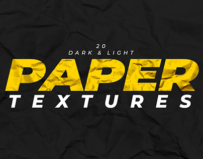 20 Dark & Light Paper Textures - Free Sample