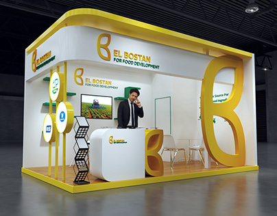 BOSTAN exhibition- stand- booth- design - event - 3D