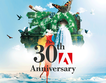 Adobe 30th Anniversary Campaign