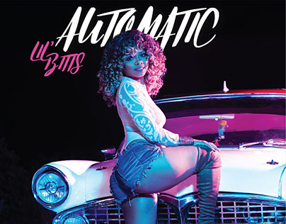 Lil' Bitts single cover for "automatic"