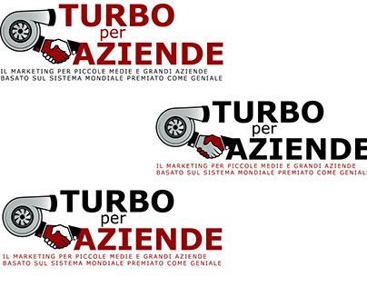 Bozze per logo Turbo x Aziende