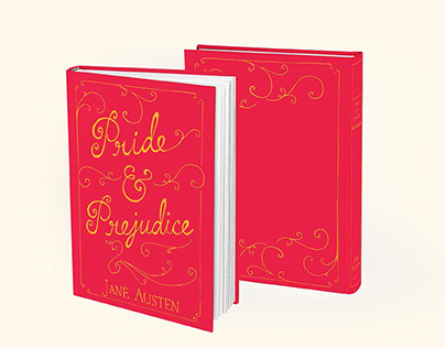Jane Austen Book Cover Design
