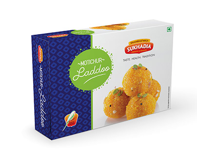 Sweet Box Packaging for Sukhadia Sweets