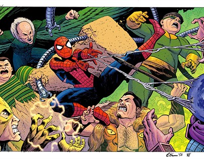 Spider-man vs Sinister Six