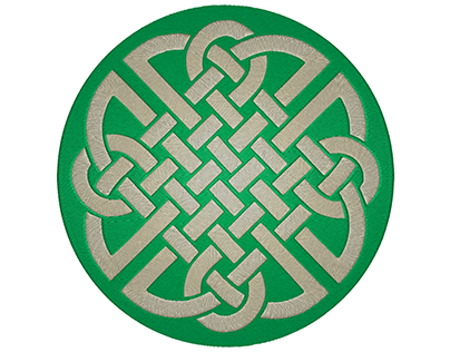 Celtic Knot embroidery