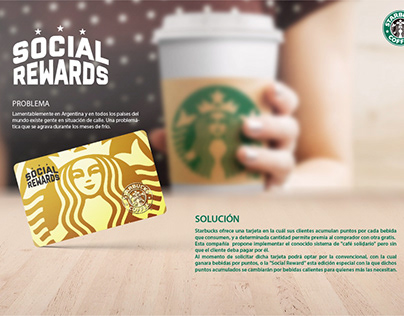 Starbucks Social Rewards