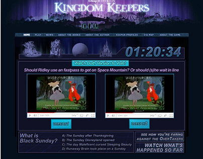 Disney Kingdom Keepers Consultation