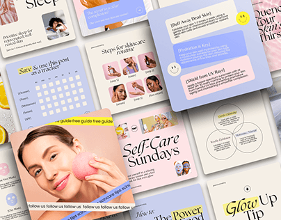 Skincare Social Media Kit