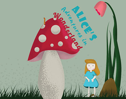 Alice's Adventure in Wonderland Illustration Book