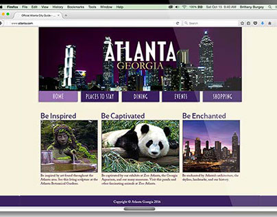 Atlanta, Georgia Campaign: Web