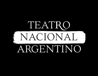 Identidad Visual Teatro Nacional Argentino
