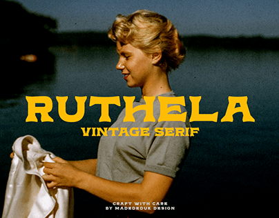 Ruthela Vintage Font