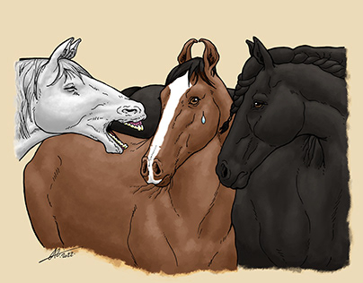 Gossiping Horses