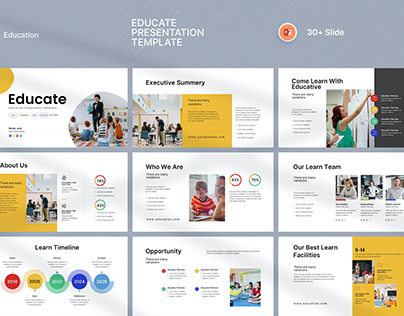 Education Course PowerPoint Template