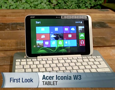 [First Look] Acer Iconia W3