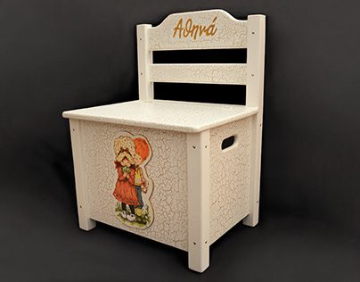 CHAIR-BOX FOR BAPTISM // little athena