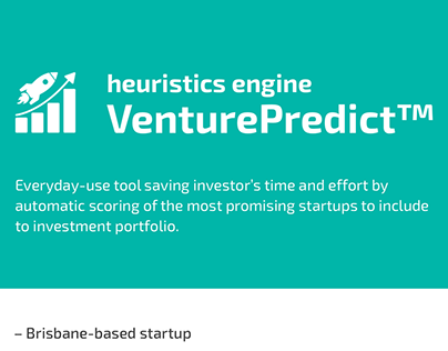 VenturePredict: end-to-end web app UI/UX, Data Science