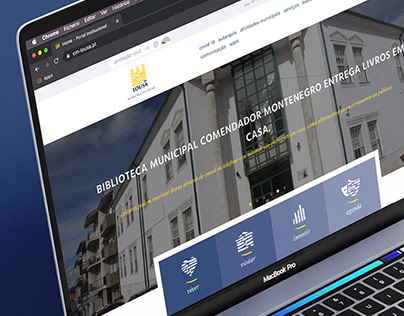 Lousã Municipality Website :: UX/UI Design