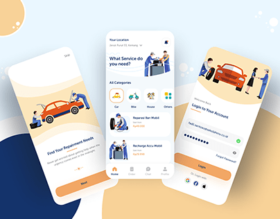 Project thumbnail - Service App and Vehicle Repair
