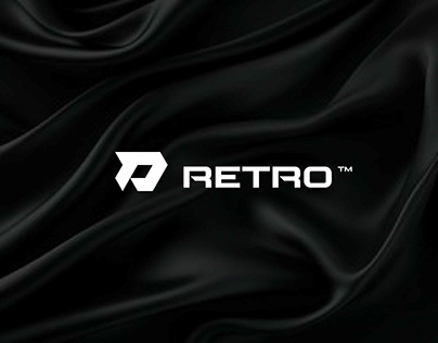Retro company logo design.R modern monogram logodesign.