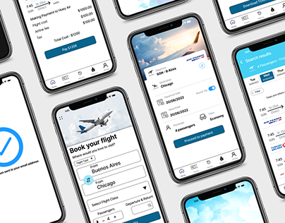 Mobile airline ticketing App