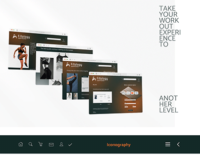 Fitology | Active wear selling brand | UX & UI