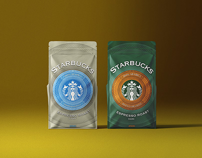 Starbuck's victorian Coffee Packaging