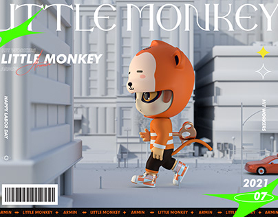 第二弹—IP设计Monkey打工猴