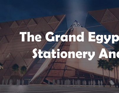 The Grand Egyptian Museum Stationery And Calendar
